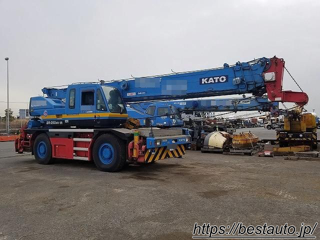中古ラフタークレーン 25ton KATO KR25H-V5 (SR250VR) - 株式会社