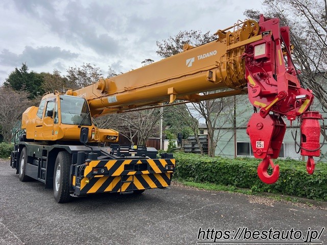 【新品未使用】タダノ CREVO250 G3 中古ラフタークレーン 25ton TADANO GR250N-3 (CREVO250 G3a
